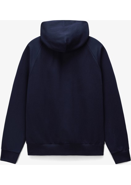 B-Elevated Hooded Erkek Mavi Sweatshirt.-