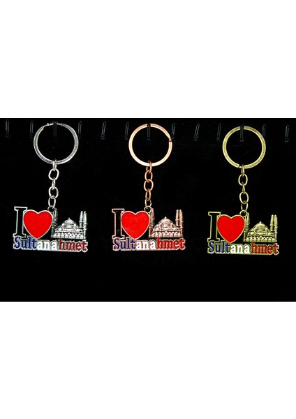Anahtarlık Metal I Love Sultanahmet