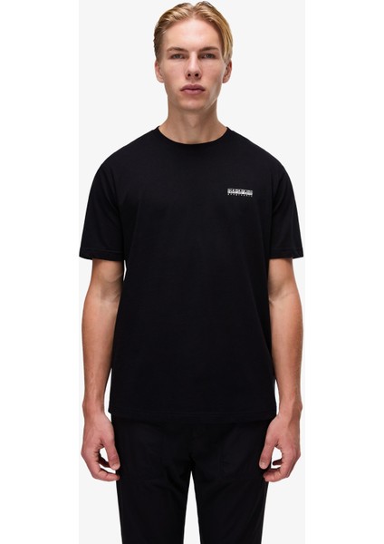S-Guide Erkek Siyah T-Shirt.-