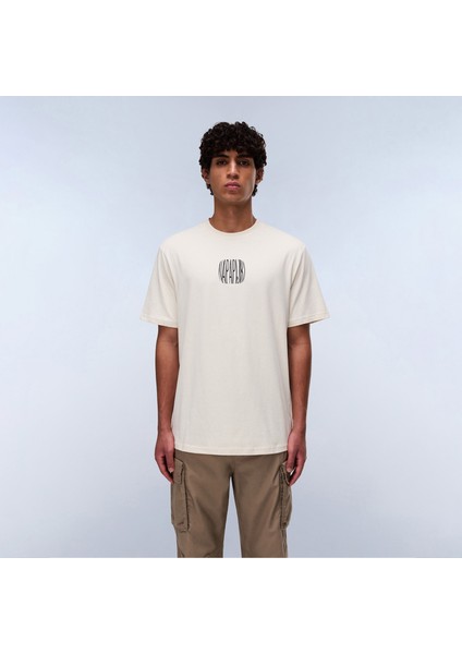 Yukis Erkek Beyaz T-Shirt.-