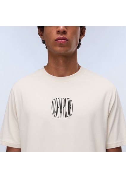 Yukis Erkek Beyaz T-Shirt.- indirimleri