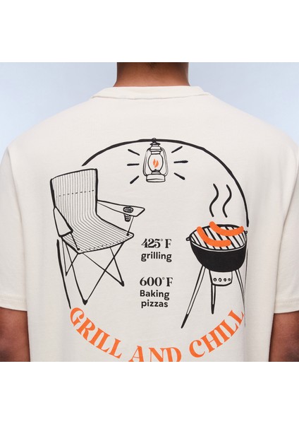 Yukis Erkek Beyaz T-Shirt.-