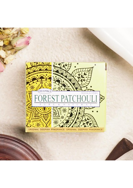 Orman Paçuli Aromalı Konik Tütsü fiyatları