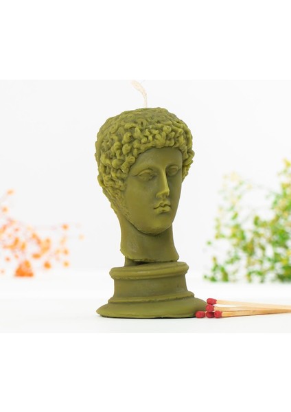 Hermes Temalı (Sıcak Döküm) Balmumu Mum