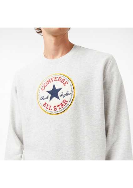 Baskılı Erkek Gri Sweatshirt.lgh indirimleri