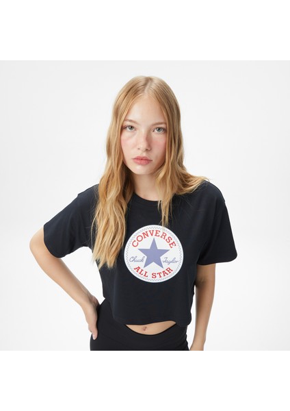 Baskılı Kadın Siyah T-Shirt.blk fırsatları