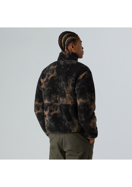 Extreme Pile Printed Pullover Erkek Siyah Polar.- fiyatları