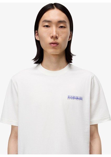 S-Guide Erkek Beyaz T-Shirt.-