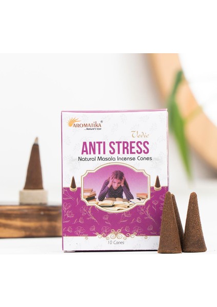 Anti Stress Aromalı Konik Tütsü