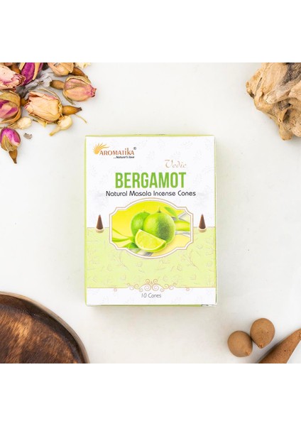 Bergamot Aromalı Konik Tütsü fiyatları