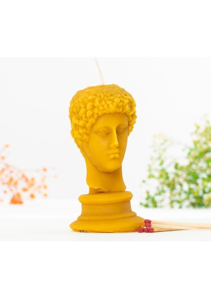 Hermes Temalı (Sıcak Döküm) Balmumu Mum
