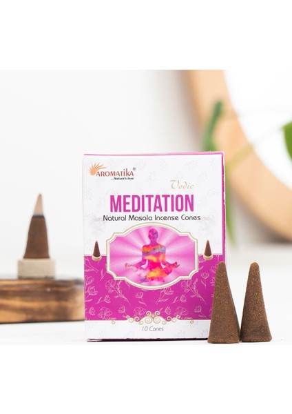 Meditasyon Aromalı Konik Tütsü