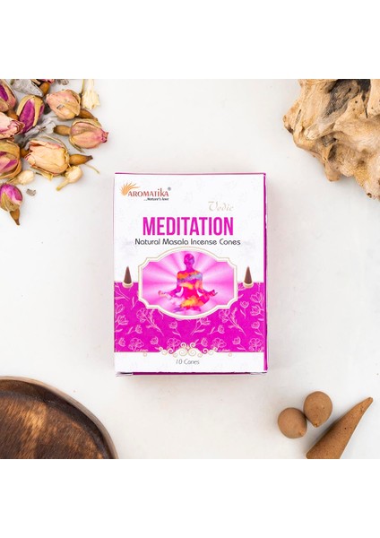 Meditasyon Aromalı Konik Tütsü fiyatları
