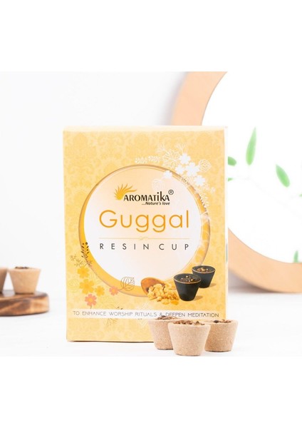 Guggal Resine Cup Bahçe Tütsüsü