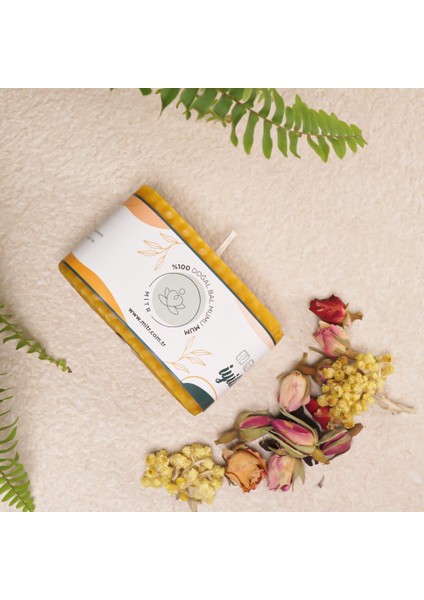 Basık Organik Balmumu Mum