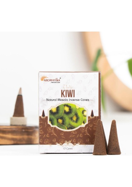 Kivi Aromalı Organik Kömürsüz Konik Tütsü fiyatları