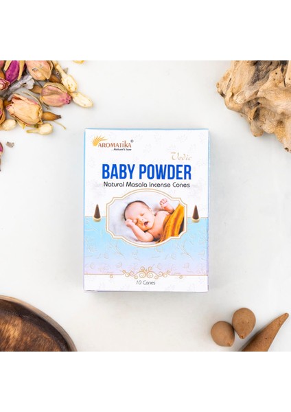 Baby Powder Aromalı Konik Tütsü fiyatları