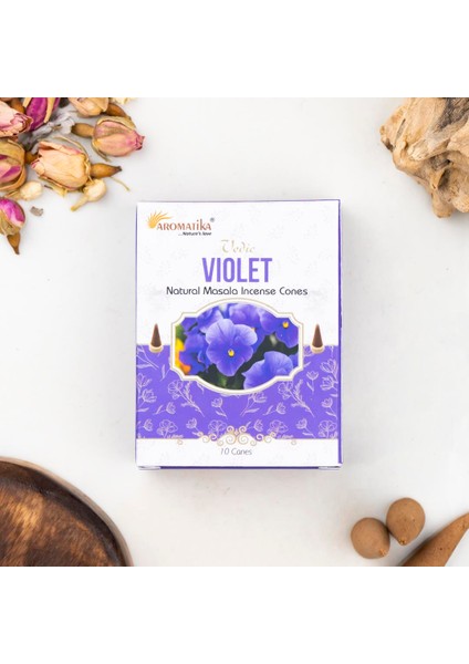 Menekşe Aromalı Konik Tütsü fiyatları