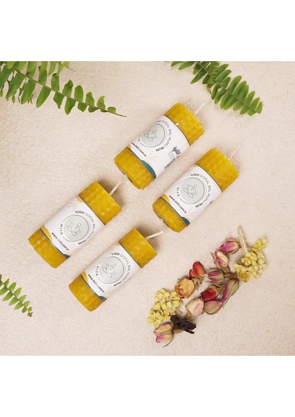 Ganesh Organik Balmumu Mum Seti