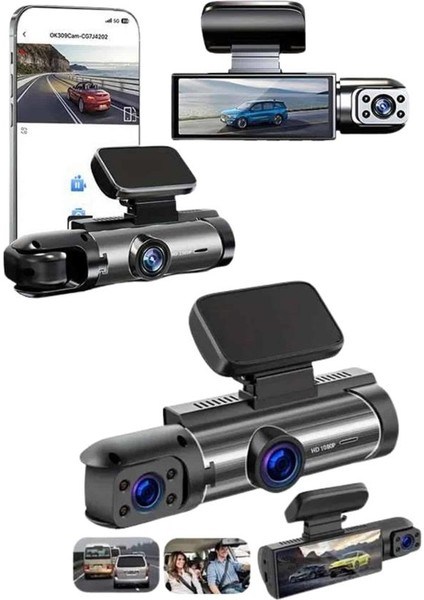 Msa-Shop Sürüş Kamerası Video Kaydedici Hareket Algılama Gece Görüşlü