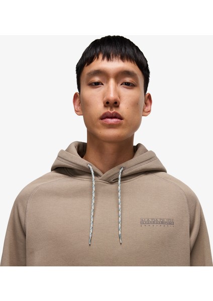 B-Back Graphic Erkek Yeşil Sweatshirt.- indirimleri