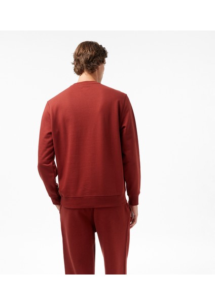 Baskılı Erkek Bordo Sweatshirt.mjz fiyatları