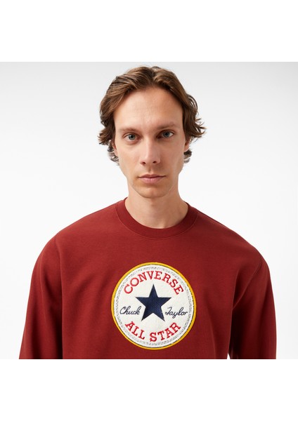 Baskılı Erkek Bordo Sweatshirt.mjz fırsatları