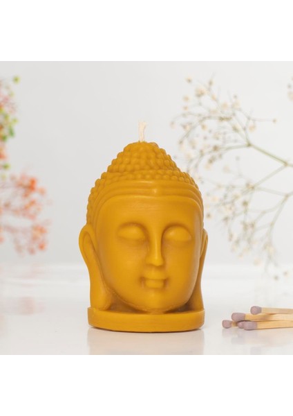 Buddha Kafası Dökme Balmumu Mum fırsatları