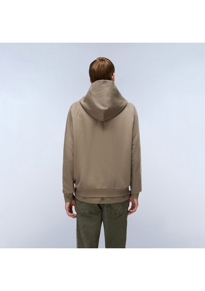 B-Elevated Logo Erkek Kahverengi Sweatshirt.- modelleri