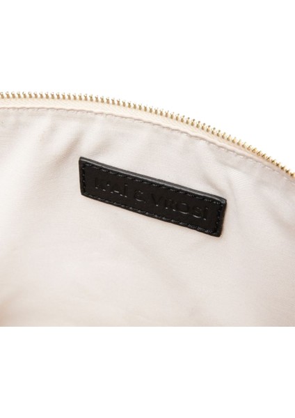 Puli - Siyah Deri Peştemal Dokuma Kumaş Portföy fiyatları