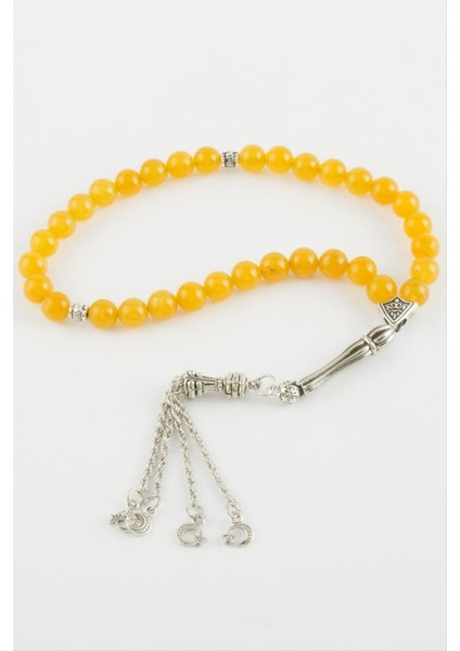 Allzey Ceyt Taşı Tesbih 8 Mm-Sarı fiyatları