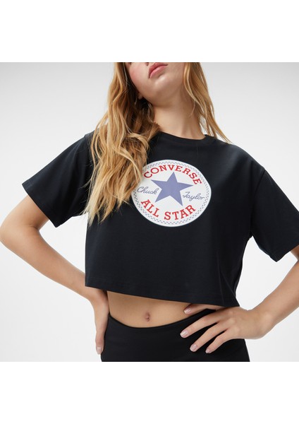 Baskılı Kadın Siyah T-Shirt.blk indirimleri