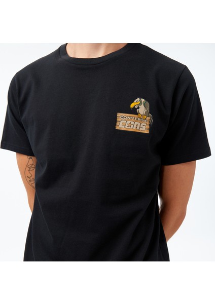 Baskılı Erkek Siyah T-Shirt.blk indirimleri