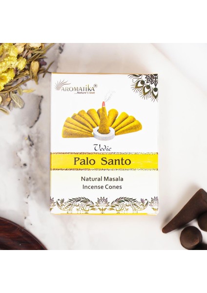 Palo Santo Kokulu Konik Tütsü