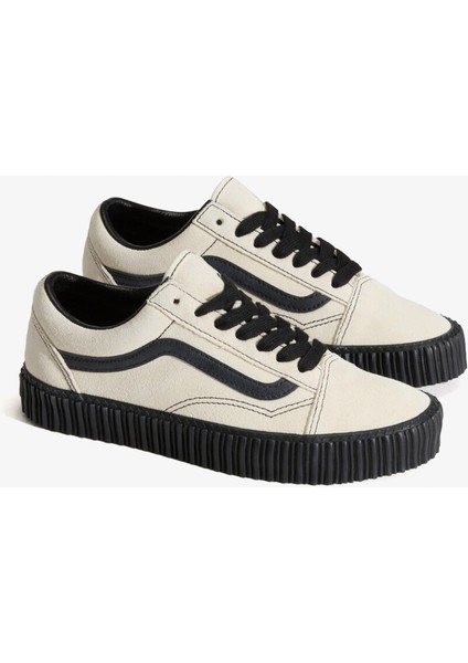 Old Skool Creeper Unisex Beyaz Spor Ayakkabı.- fiyatları