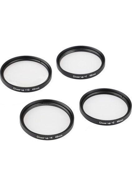 49MM Close-Up Filtre Seti – 4’lü (+1, +2, +4, +10) Optik Cam, Metal Çerçeve, Taşıma Çantalı fiyatları