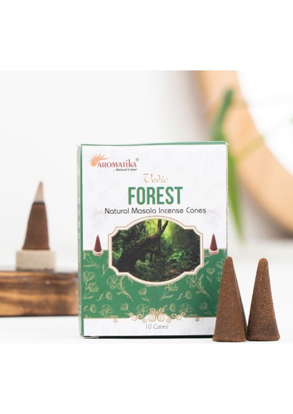 Orman Aromalı Konik Tütsü