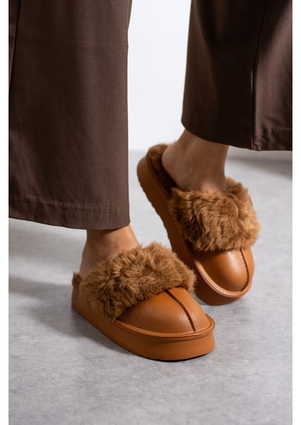 Kadın Cırtlı Çıkarılabilir Rahat Kaymaz Taban Ev Dış Mekan Peluş Terliği fiyatları