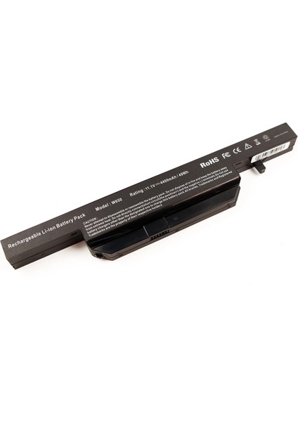 Monster Abra W670SRQ Notebook Batarya Pil