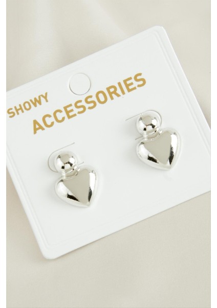 Msa-Shop Kalp Yeni Sezon Metal Küpe-Sarı fiyatları