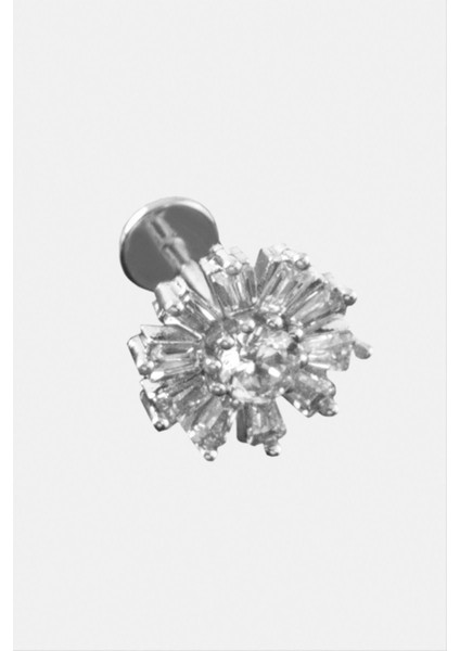 Msa-Shop Tragus Zirkon Taşlı Piercing 1 Adet-Sarı fiyatları