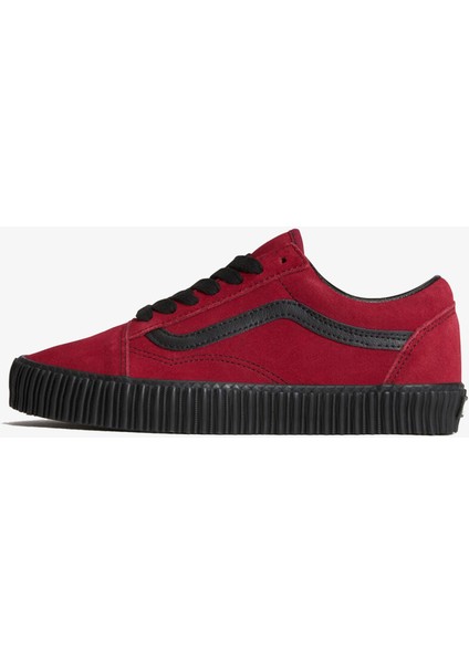 Old Skool Creeper Unisex Bordo Spor Ayakkabı.- fırsatları