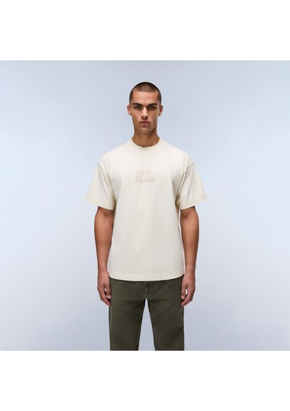 Comel Erkek Bej T-Shirt.-