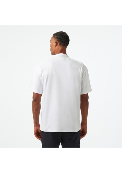 Loose Fit Erkek Beyaz T-SHIRT.102 fiyatları