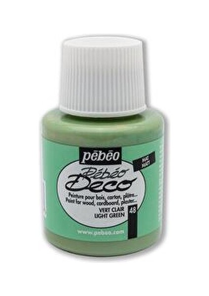 Deco 110Ml Açık Yeşil Ahşap Boyası Standart Kalite 48 Renk Seçeneği fiyatları