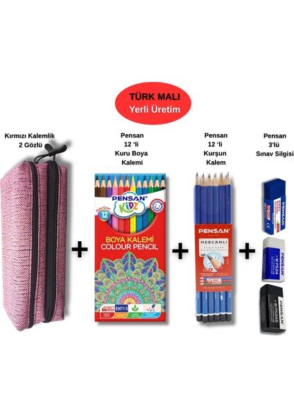 Kaliteli Hesaplı Okul Kalemlik ve Kalem Seti fiyatları