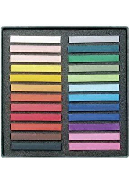 Polycrayons Soft 24 Parça Renkli Toz Pastel Profesyonel Sanatçılar İçin modelleri