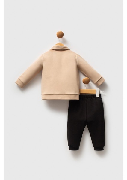 U.s. Polo Assn Erkek Bebek 3'lü Takım Bej modelleri