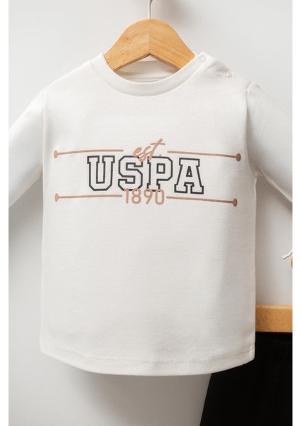 U.s. Polo Assn Erkek Bebek 3'lü Takım Bej indirimleri