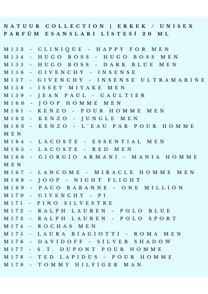 M178 Ted Lapidus - Pour Homme Men Erkek Parfüm Yapım Kiti Kalıcılığı Garantile Yoğun Konsantre Parfüm 100 ml indirimleri